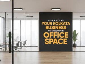 Business outgrown office space Kolkata overcrowded team